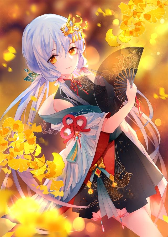 「动漫图片精选」二次元少女，超现实的唯美