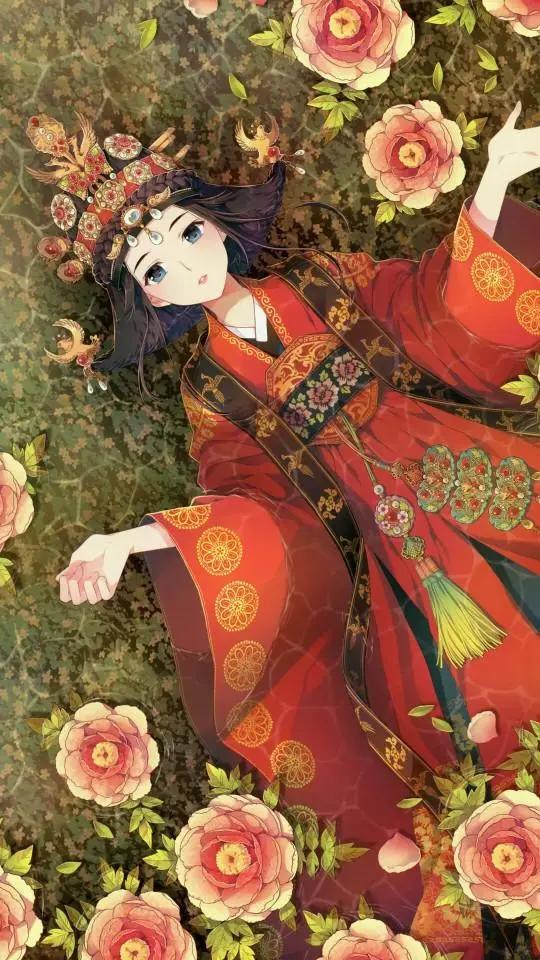 「动漫少女图片」可爱、二次元、意境