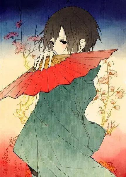 30幅超好看的动漫线稿，一对一附上色原稿