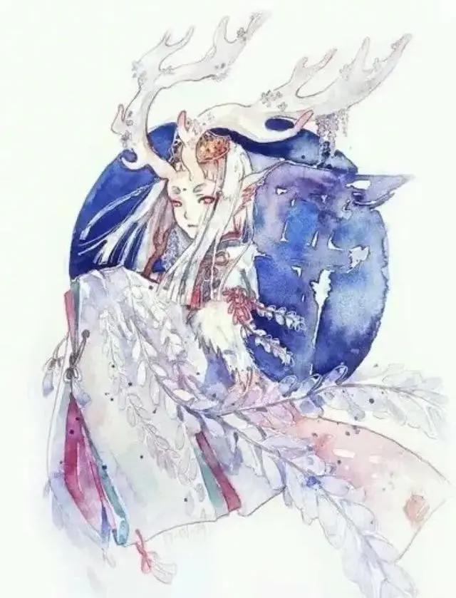 30幅超好看的动漫线稿，一对一附上色原稿