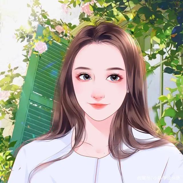 漫画图片，温馨唯美手绘头像，简单个性生活态度