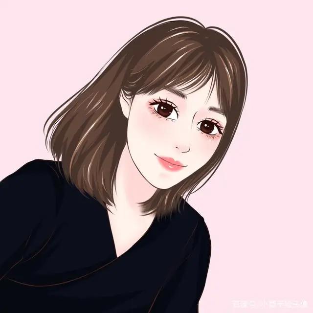 漫画图片，温馨唯美手绘头像，简单个性生活态度