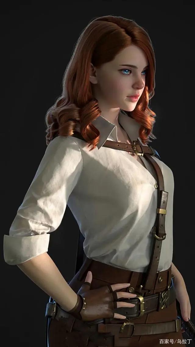 动漫美女游戏动漫图片