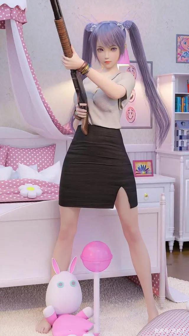 动漫美女游戏动漫图片