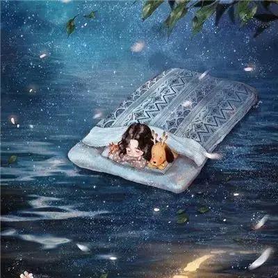 动漫插画，20张高清的图片，拿去做空间背景图吧！