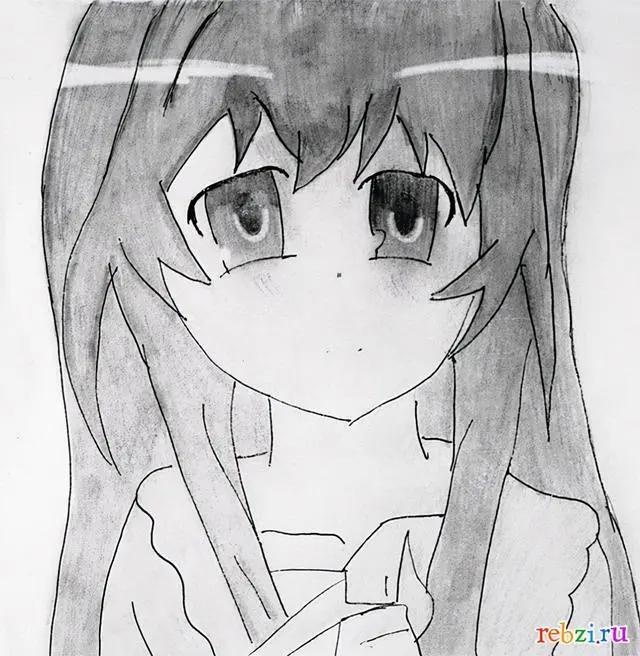 美丽的动漫图片素描（60张）