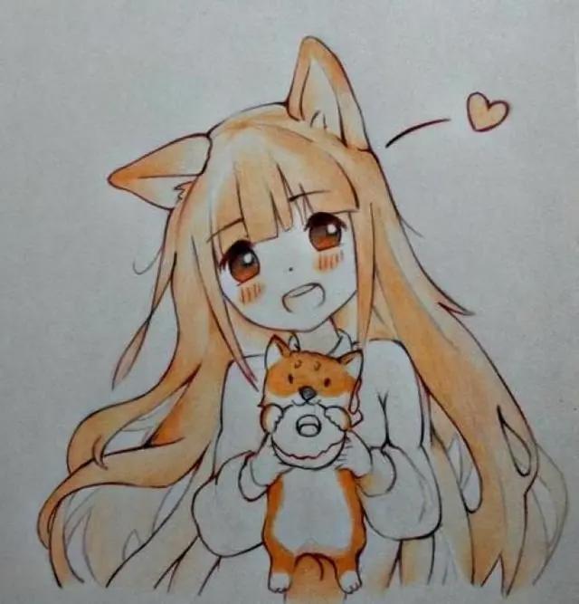 美丽的动漫图片素描（60张）