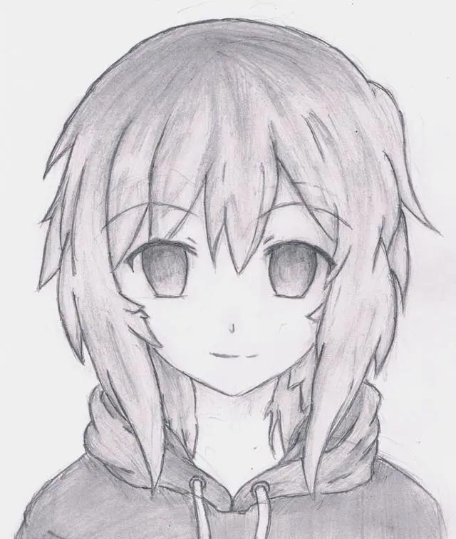 美丽的动漫图片素描（60张）