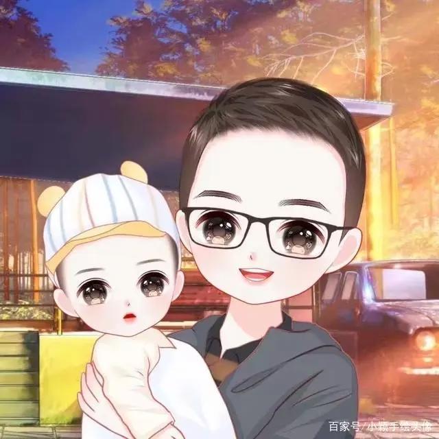 卡通动漫图片，超治愈的手绘头像，唤醒你的童年记忆