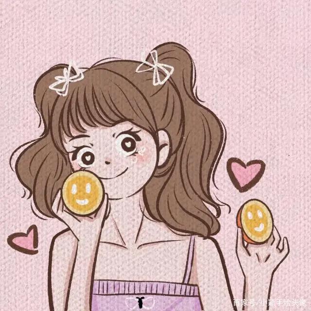 卡通动漫图片，超治愈的手绘头像，唤醒你的童年记忆