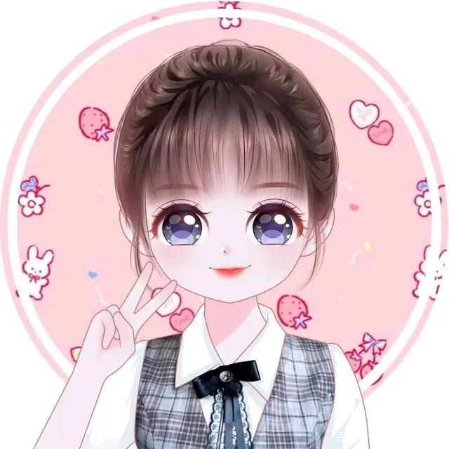 卡通动漫图片，超治愈的手绘头像，唤醒你的童年记忆