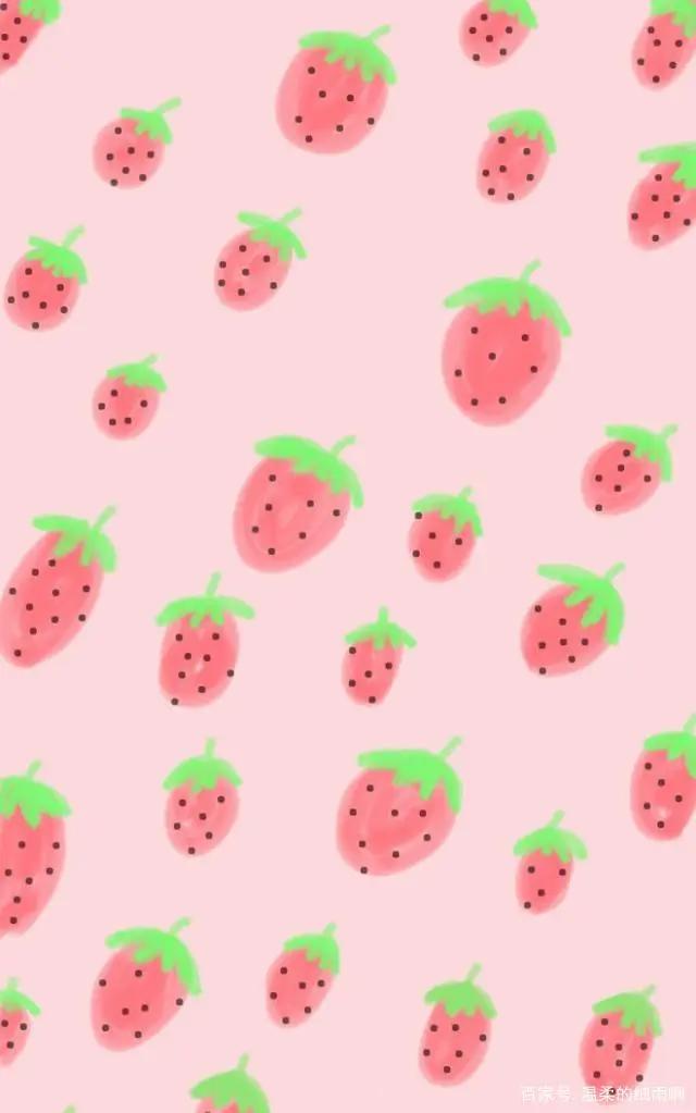 夏日卡通壁纸：在这么热的夏天里，给你一股清新的风