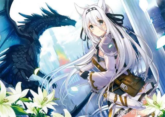 二次元美少女动漫美图壁纸，惊鸿只一瞥，爱到死方休