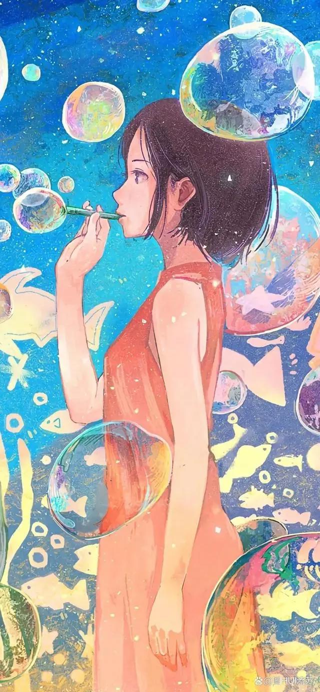 二次元风治愈系唯美壁纸