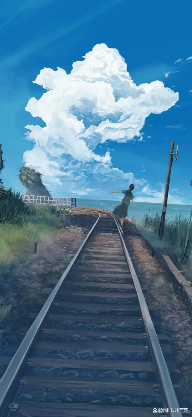 二次元风治愈系唯美壁纸