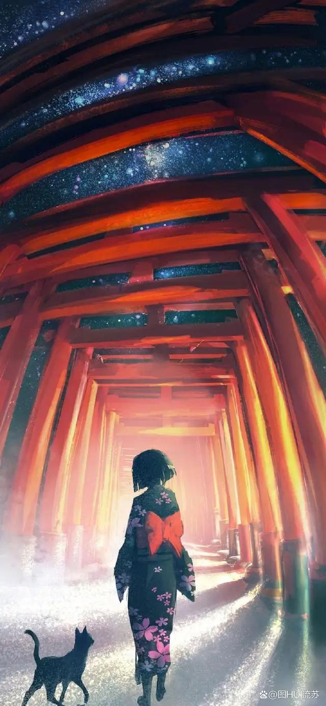 二次元风治愈系唯美壁纸