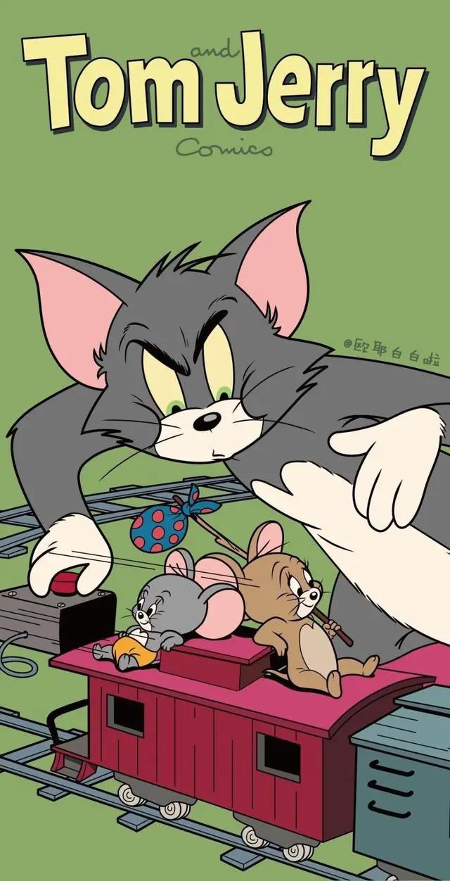 「猫和老鼠」系列动漫壁纸背景图