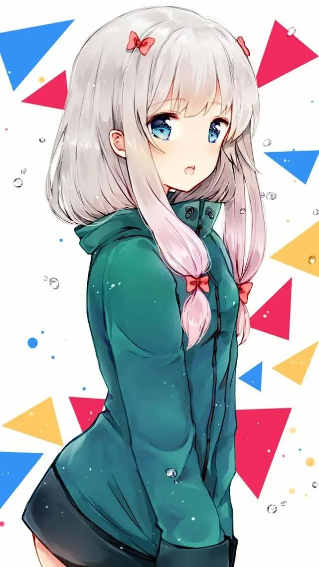 动漫女神高清壁纸，这么可爱一定是女孩子