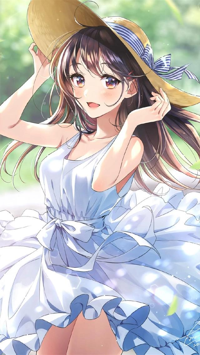 动漫女神高清壁纸，这么可爱一定是女孩子