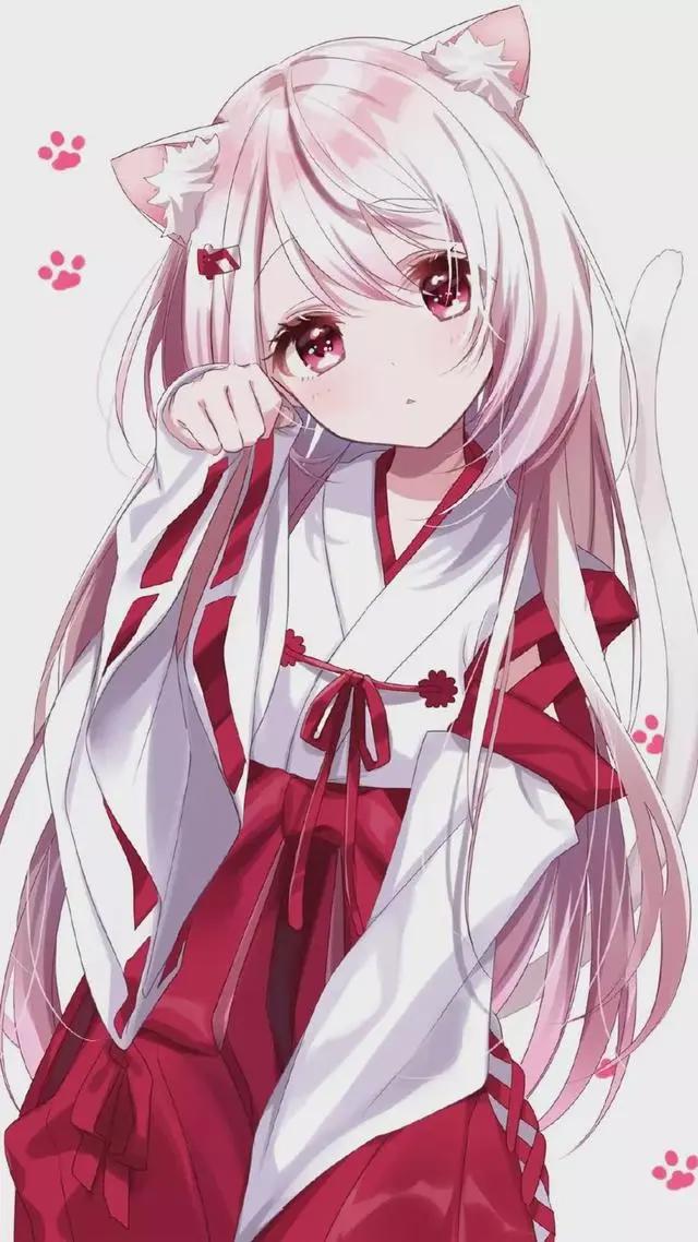 动漫女神高清壁纸，这么可爱一定是女孩子