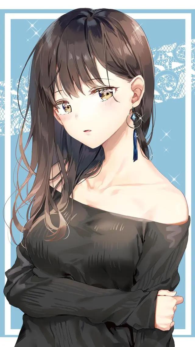 动漫女神高清壁纸，这么可爱一定是女孩子