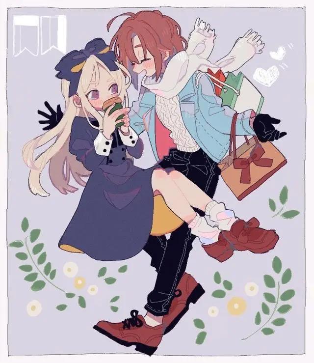 二次元壁纸：美好温馨的日常，画风细腻，色彩艳丽