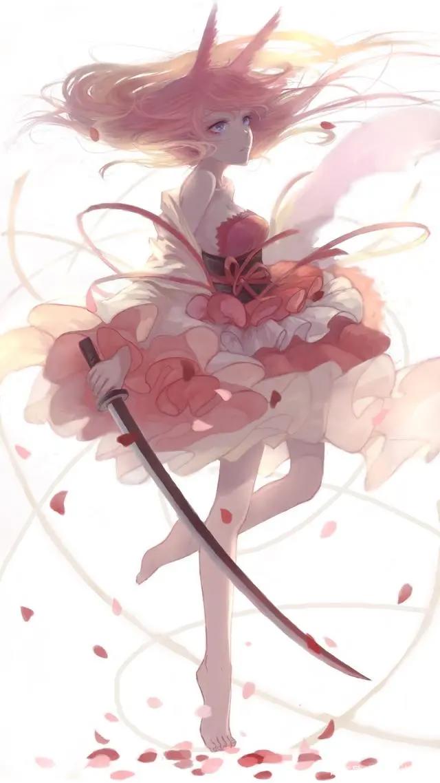 动漫少女，可爱粉嫩，崩坏八重樱系列壁纸推荐！