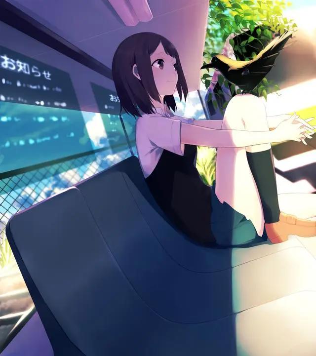 有哪些插画壁纸具有很强的夏日感？夏日感动漫绘画壁纸分享！