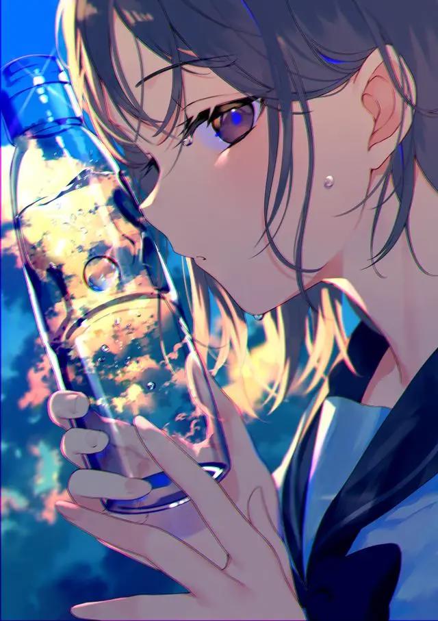 有哪些插画壁纸具有很强的夏日感？夏日感动漫绘画壁纸分享！