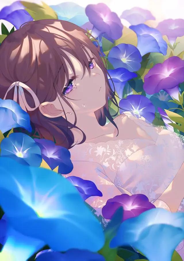有哪些插画壁纸具有很强的夏日感？夏日感动漫绘画壁纸分享！