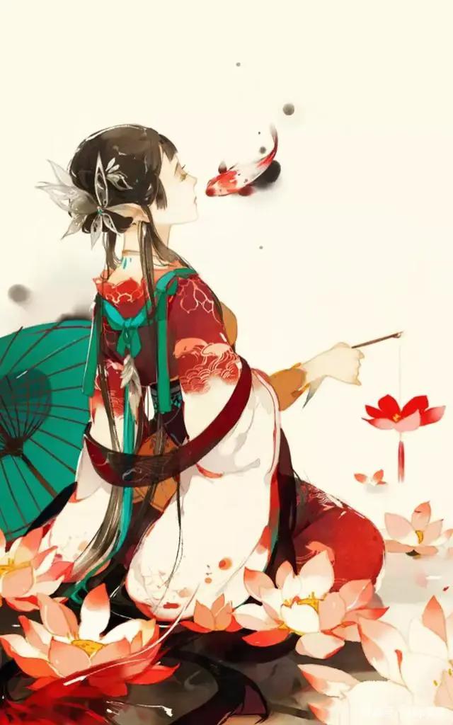 高清古风动漫壁纸：岁月无痕，浮生若梦