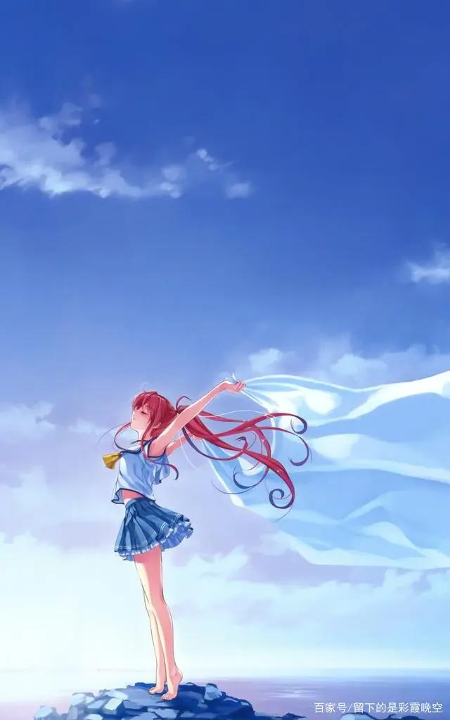 高清墙纸第四张照片（动漫女孩）