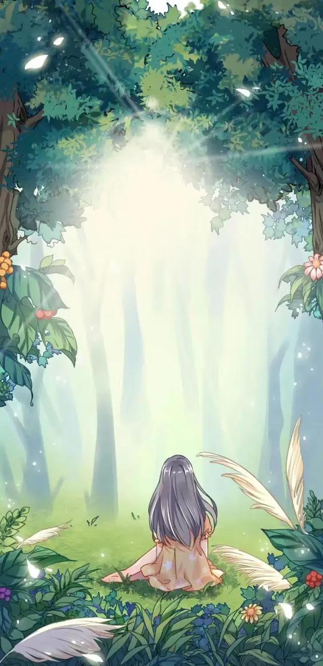 绿色系列唯美高清动漫女生壁纸&头像（上）