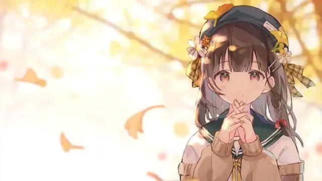 二次元美少女电脑壁纸，这么可爱还不赶快给你的电脑设置