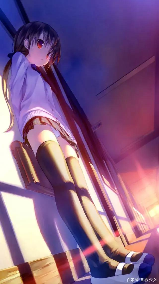 手机壁纸背景图片：二次元系列动漫少女壁纸背景