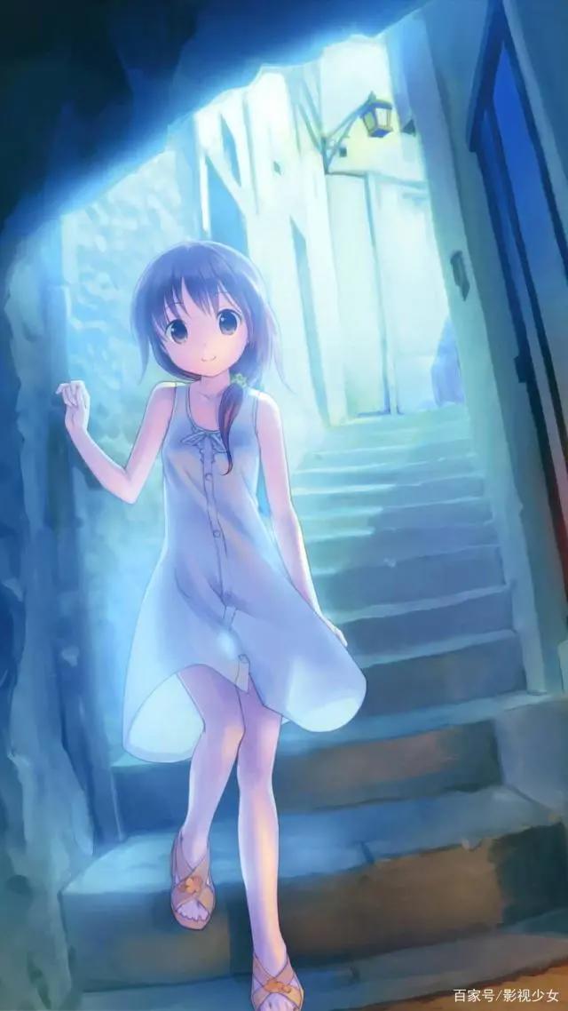 手机壁纸背景图片：二次元系列动漫少女壁纸背景
