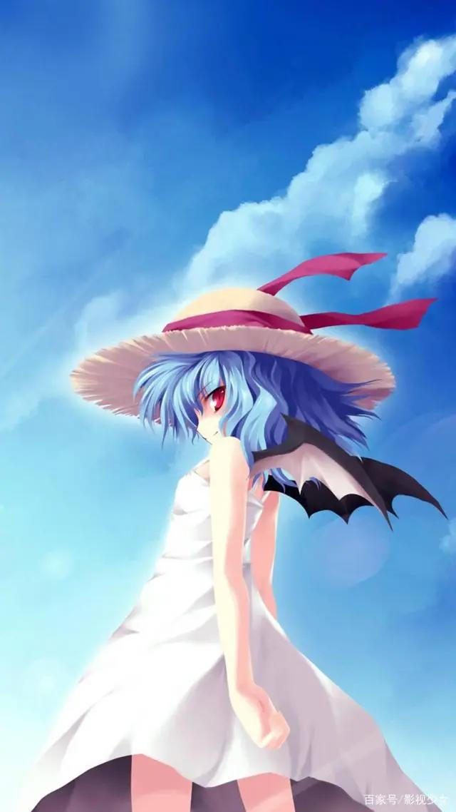 手机壁纸背景图片：二次元系列动漫少女壁纸背景