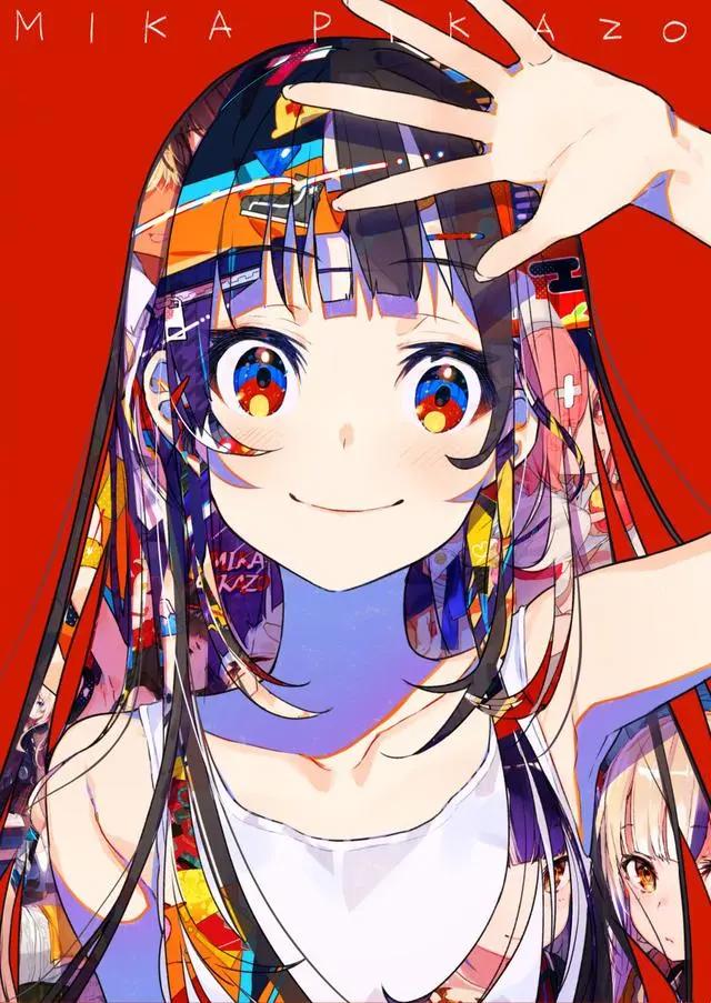 动漫高清壁纸：色彩的极致碰撞，一场视觉盛宴，精选p站插画美图