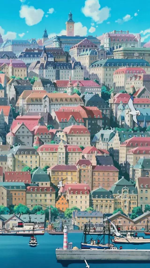 动漫壁纸分享：宫崎骏动漫里的夏天