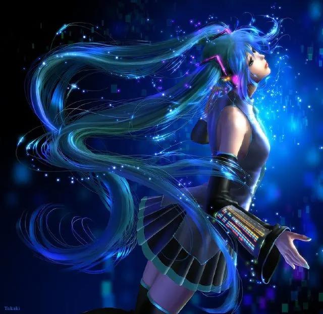 超写实动漫壁纸：有2张初音，网友：倒数第4张光影效果美瞎了