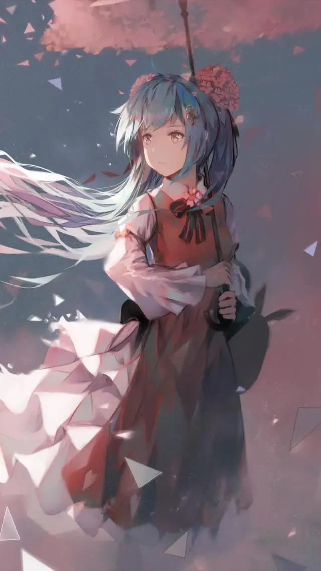 手机壁纸｜动漫女生