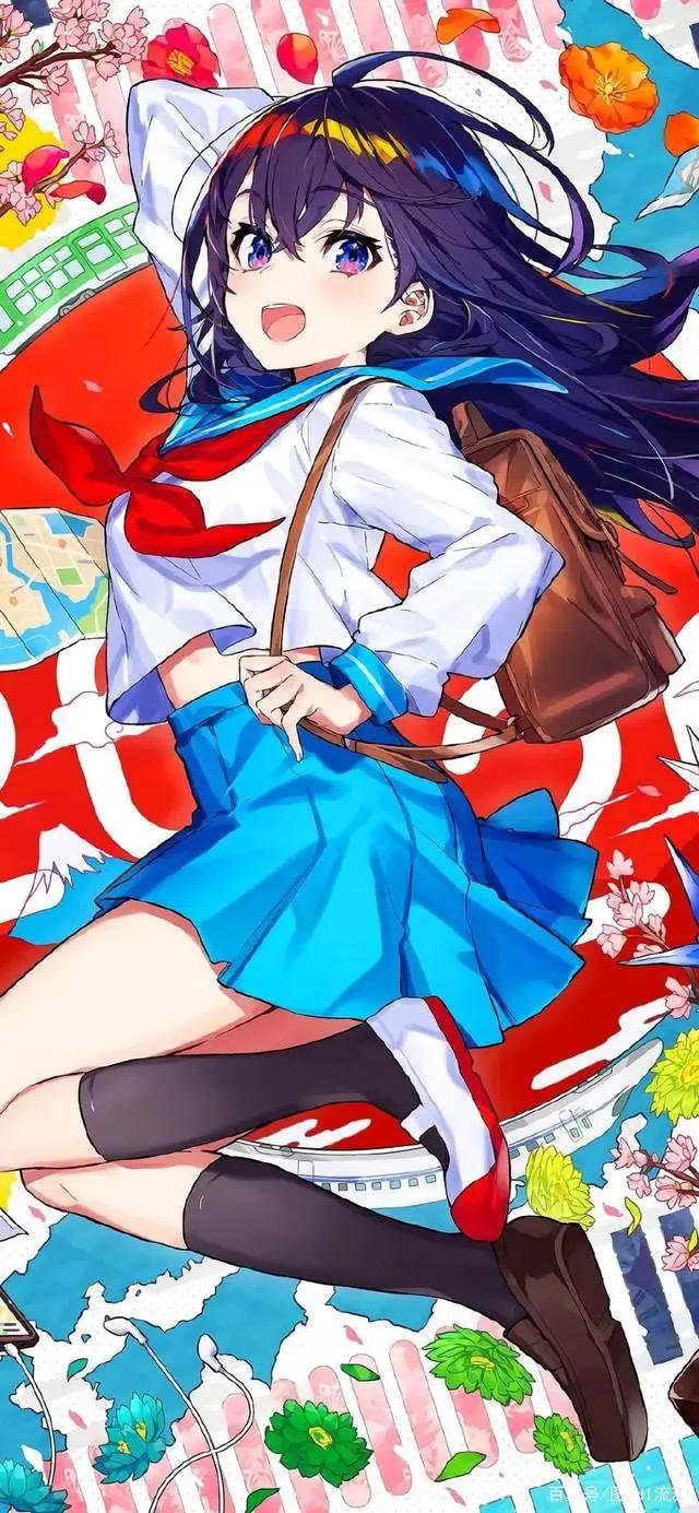 二次元动漫精致少女壁纸