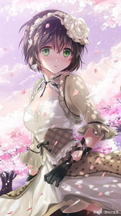 二次元动漫女生全屏壁纸