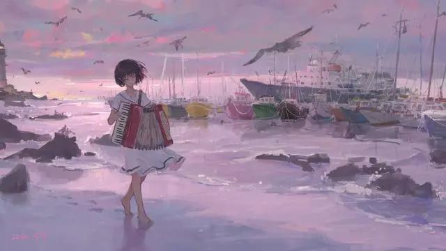 动漫壁纸、头像｜P站精选｜星空辽阔，世间扑朔