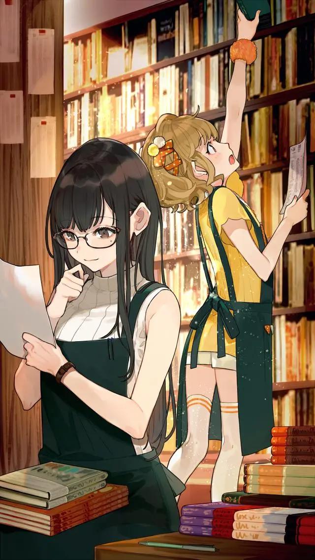 动漫壁纸插画：令人怦然心动的美少女们，精选p站二次元美图