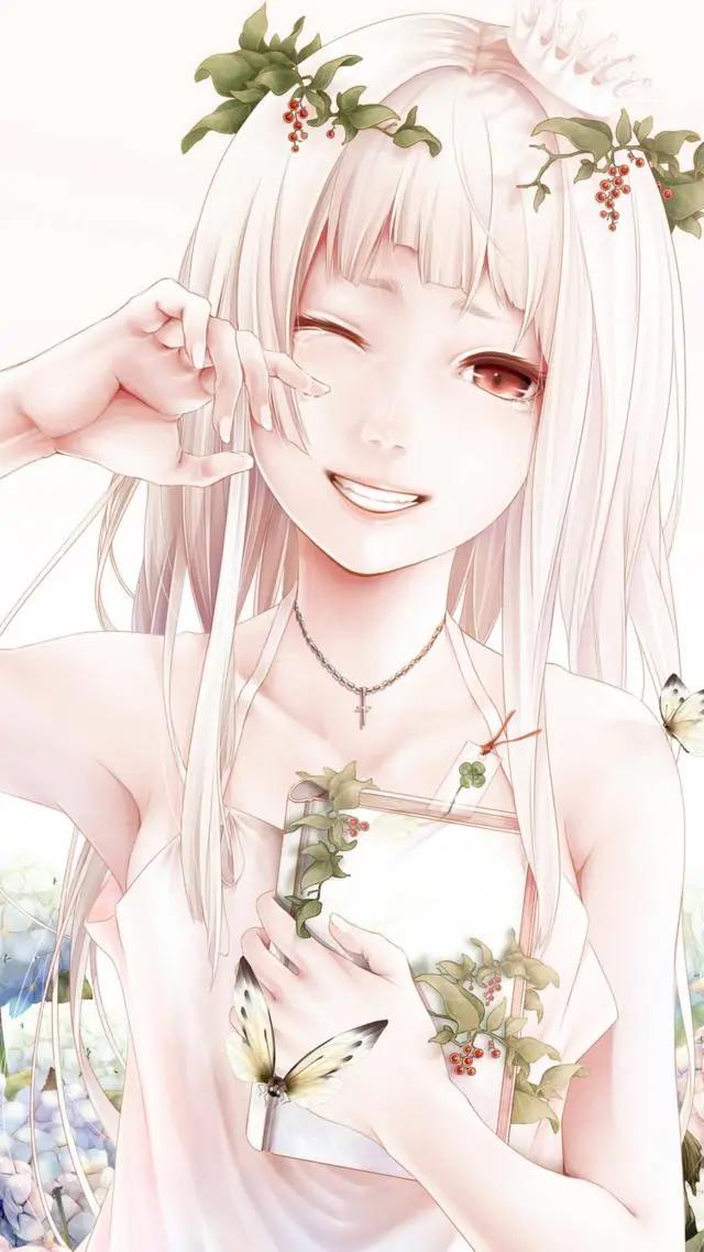 动漫绝美手机壁纸，有唯美的星空和令人难忘的人！