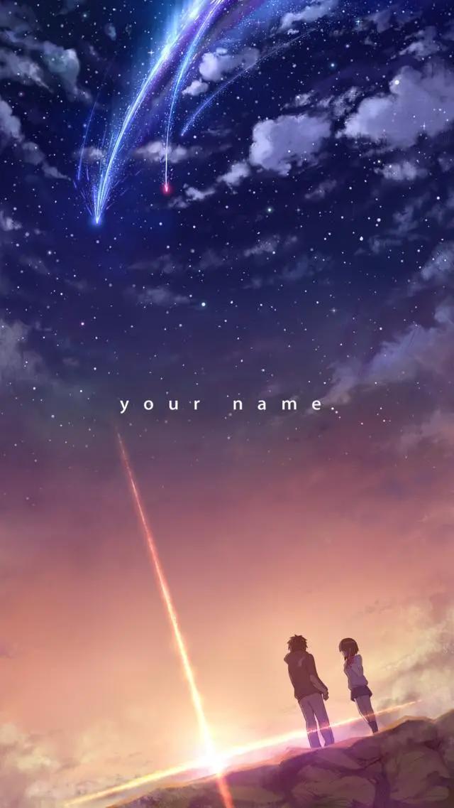 动漫绝美手机壁纸，有唯美的星空和令人难忘的人！