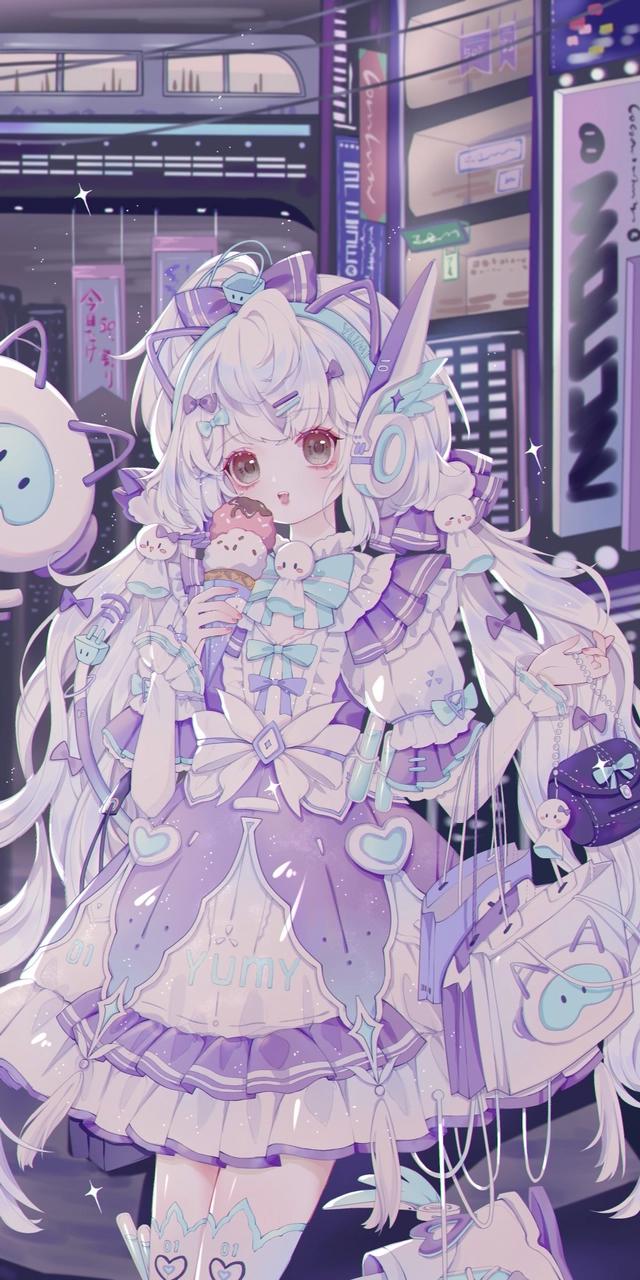 动漫壁纸｜甜漫美少女