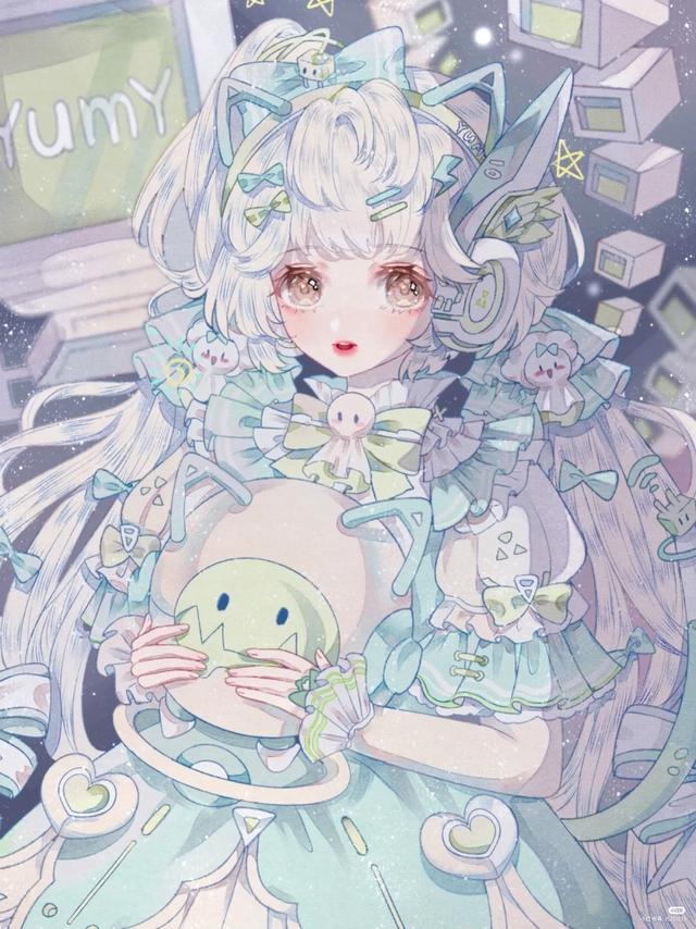 动漫壁纸｜甜漫美少女