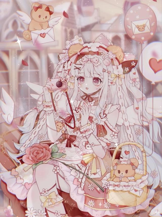 动漫壁纸｜甜漫美少女